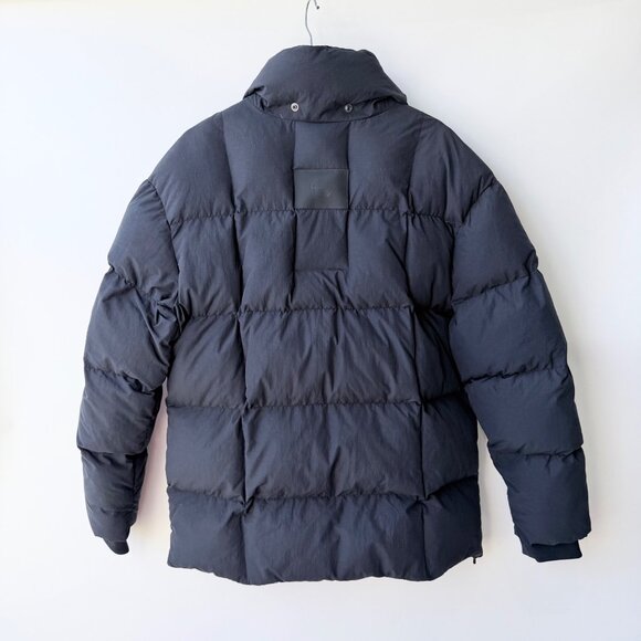 Alex Eagle Sporting Club The Richmond Puffer Jacket Size S Navy - Picture 4 of 16